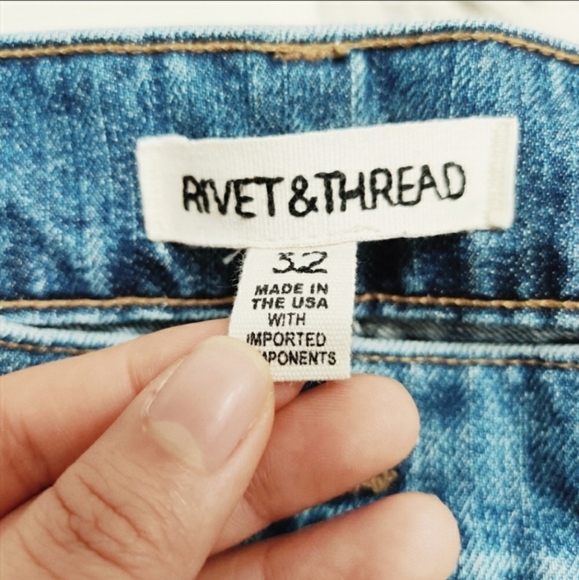 Madewell Rivet & Thread Jeans - Picture 7 of 8